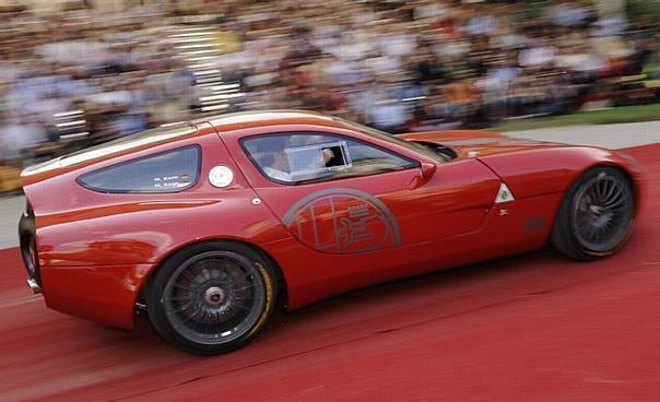 Concorso dEleganza Villa dEste 2010. Zagato, Alfa Romeo TZ3 Corsa, Coupé, 2010. Martin Kapp, D Foto: BMW